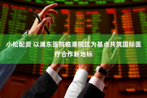小松配资 以浦东医院临港院区为基点共筑国际医疗合作新地标