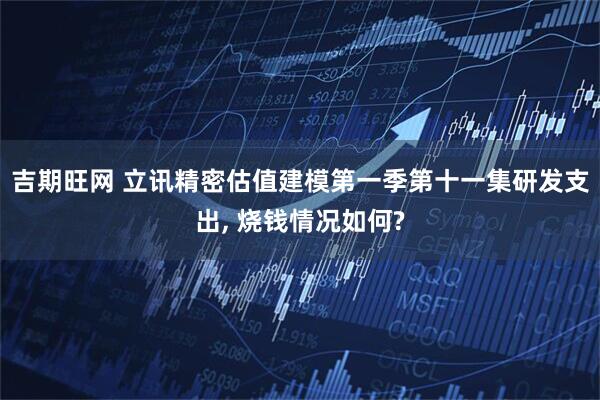 吉期旺网 立讯精密估值建模第一季第十一集研发支出, 烧钱情况如何?