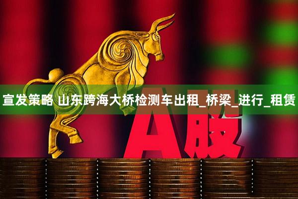 宣发策略 山东跨海大桥检测车出租_桥梁_进行_租赁