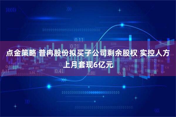 点金策略 普冉股份拟买子公司剩余股权 实控人方上月套现6亿元